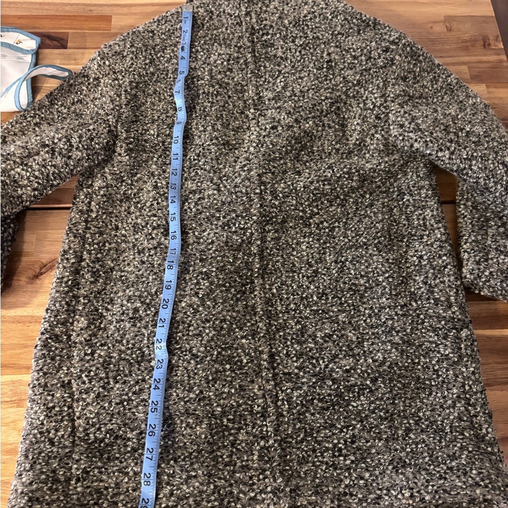 Women's Gray Tweed Coat - Picture 7 of 7